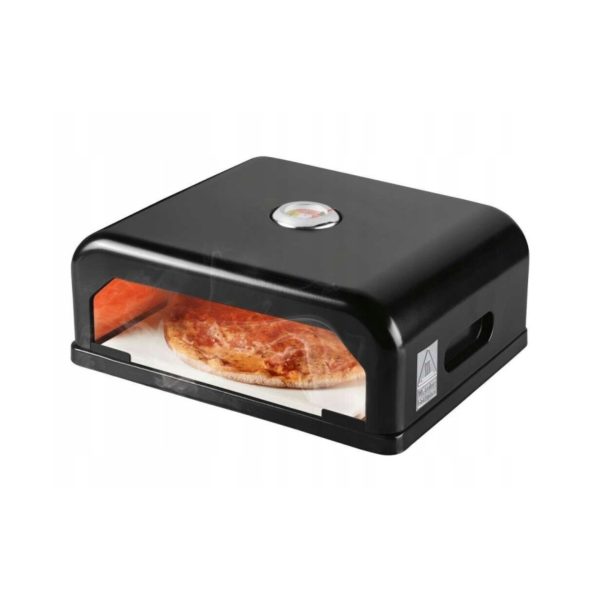Fornetto pizza barbecue Grill Meister con termostato integrato, pizza sulla pietra cordierite
