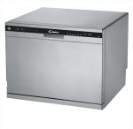 Candy CDCP 6S Lavastoviglie Mini 6 Coperti Argento Tavolo Classe F Argento - Difetto Estetico