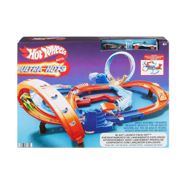 Hot Wheels Ultra Hots Sfida Turbo confezione originale con 2 macchine incluse e loop