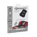 Foppapedretti Baby Guard dispositivo antiabbandono, confezione originale con istruzioni e bambino su seggiolino