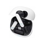 Trust GXT 409 Oxxie BT TWS auricolari bianchi con custodia di ricarica aperta e dongle USB-C
