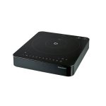 Silvercrest SIKP 2200 piastra ad induzione ricondizionata, vista prospettica con touch control e logo