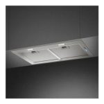 Smeg KSG70HPE cappa incasso 72cm vista da sotto con filtri antigrasso e comandi touch