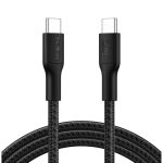 Belkin BoostCharge cavo USB-C 240W 2m intrecciato nero con connettori USB-C su entrambe le estremità