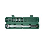 Chiave dinamometrica Parkside 80-210 Nm 1/2 nella valigetta rigida con bussole e prolunga incluse