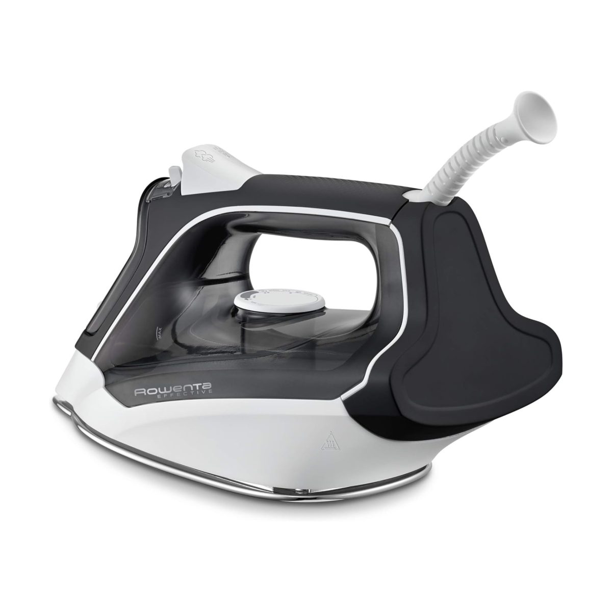 Ferro da stiro Rowenta DX1530 Effective 2200W vista posteriore con impugnatura e cavo anti-attorcigliamento