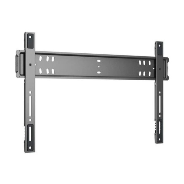 Vogel's ELITE TVM5705 supporto TV parete ultra slim, vista frontale con staffe e fori di fissaggio