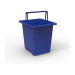 Terry Ecobin 25+30 Set 2 Contenitori Rifiuti Raccolta Differenziata Giallo Blu - immagine 4