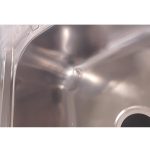 Lavello da Incasso CM Cometa 116x50 2 Vasche Acciaio Inox Satinato - Difetto Estetico - immagine 2