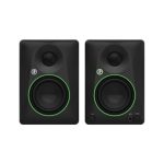 Mackie CR4.5BT coppia casse monitor studio nere, vista frontale con woofer e tweeter