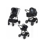 Foppapedretti Divo Trio Travel System: passeggino, navicella e seggiolino auto nelle tre configurazioni d'uso