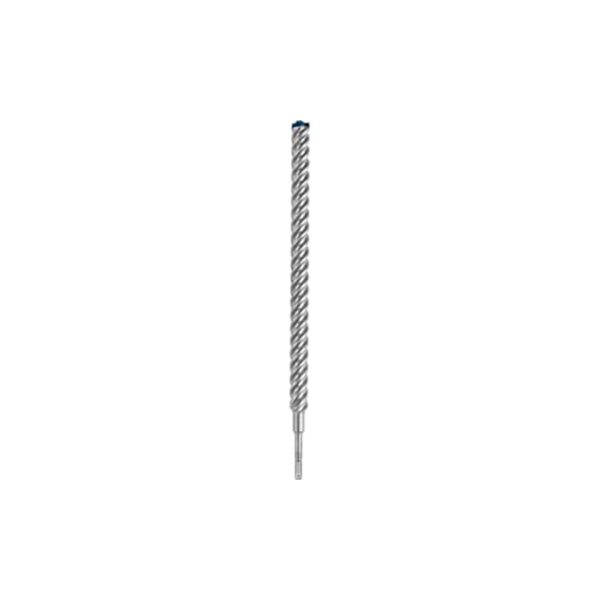 Punta Bosch Expert SDS plus-7X 25mm 450mm per trapano calcestruzzo, vista intera con attacco SDS