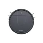 Robot aspirapolvere Silvercrest SSRS A1 ricondizionato, vista dall'alto con logo SilverCrest