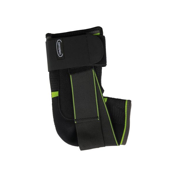 Sensiplast bandaggio caviglia stabilizzante taglia S con cinturini regolabili e cuscinetti in gel