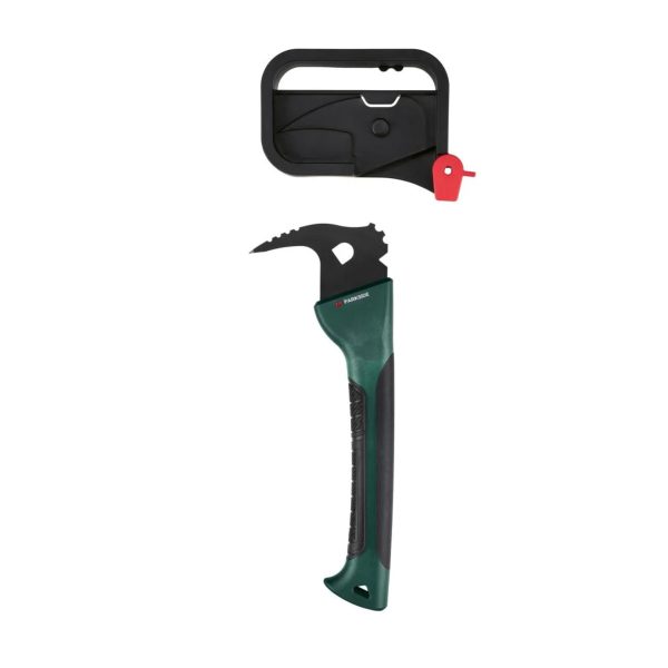 Ascia da spacco Parkside 19 cm con fodero protettivo di sicurezza incluso, vista completa