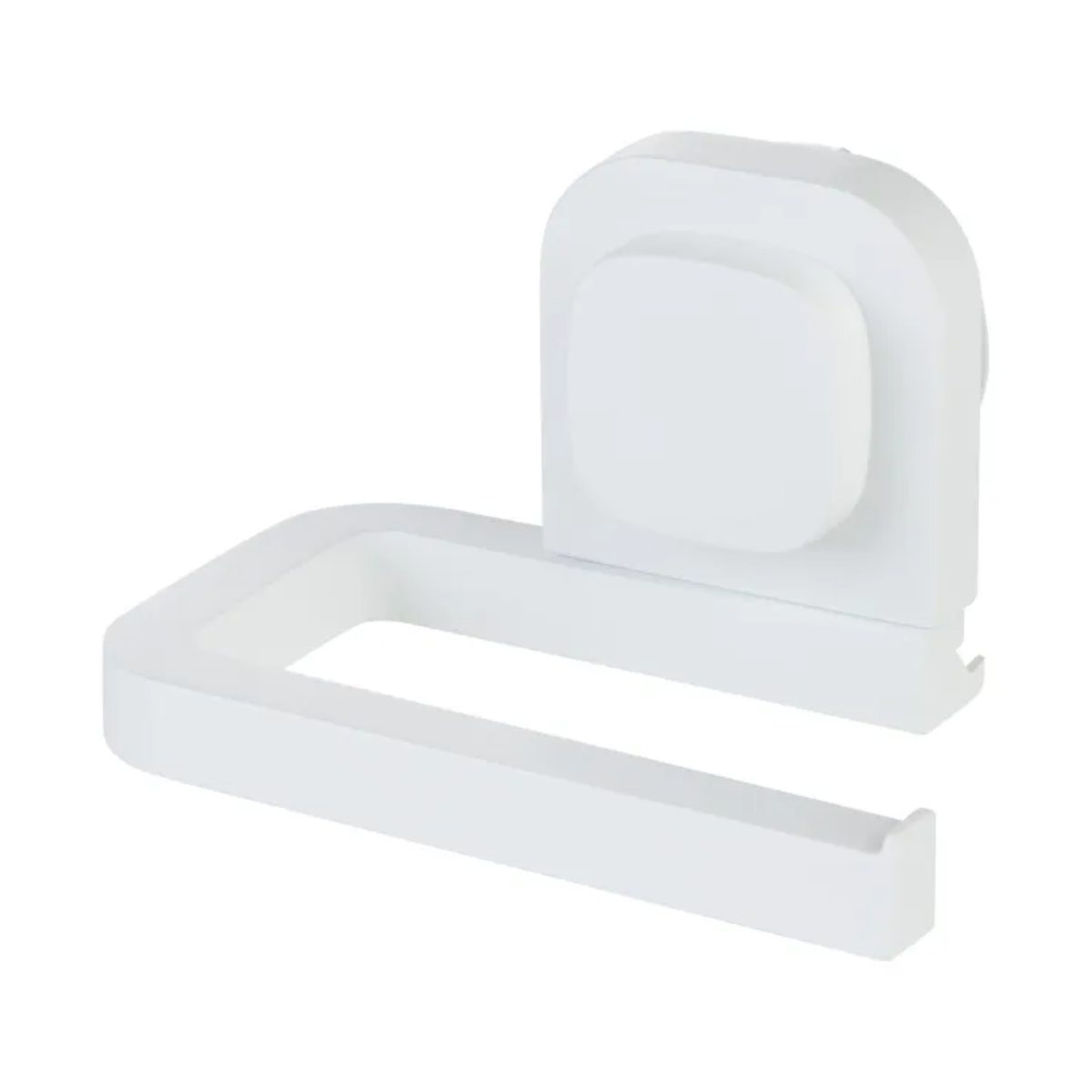 Livarno Home Portarotolo montaggio rapido - vista frontale Portarotolo carta igienica Livarno Home bianco con sistema di montaggio rapido, vista frontale