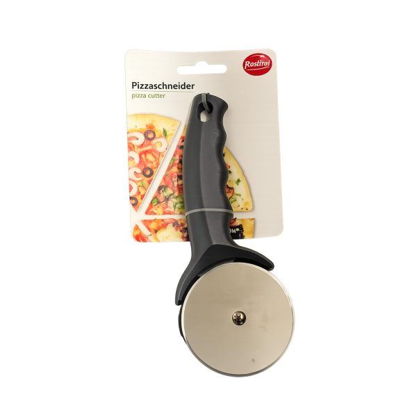 Tagliapizza Rostfrei in confezione originale, rotella acciaio inox e manico ergonomico nero