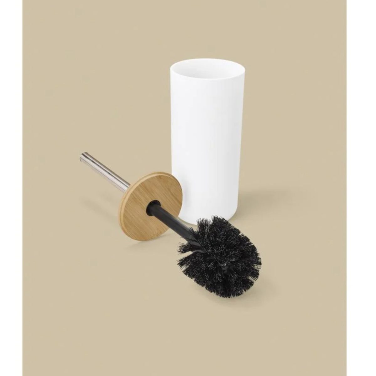 Livarno Portascopino WC Bianco Autoadesivo Set Completo - immagine 3