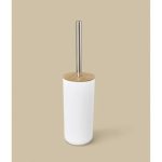 Livarno Portascopino WC Bianco Autoadesivo Set Completo - immagine 2
