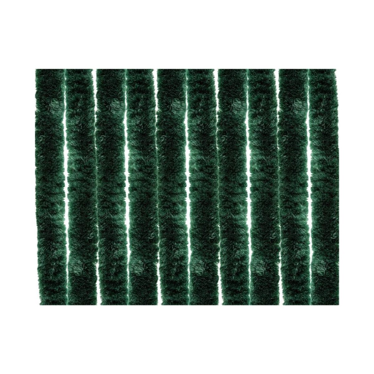 Arisol Tenda Ciniglia Verde 120x220cm - Confezione Danneggiata Tenda a corde di ciniglia Arisol 120x220cm verde vintage, vista frontale, confezione danneggiata