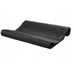 Tappetino Officina e Garage Ultimate Speed 76x150 cm nero parzialmente arrotolato, texture trapuntata idrorepellente