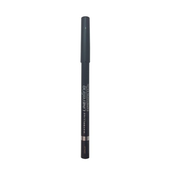 Maybelline Line Refine Expression Kajal 33 Black, matita eyeliner waterproof vista intera con etichetta