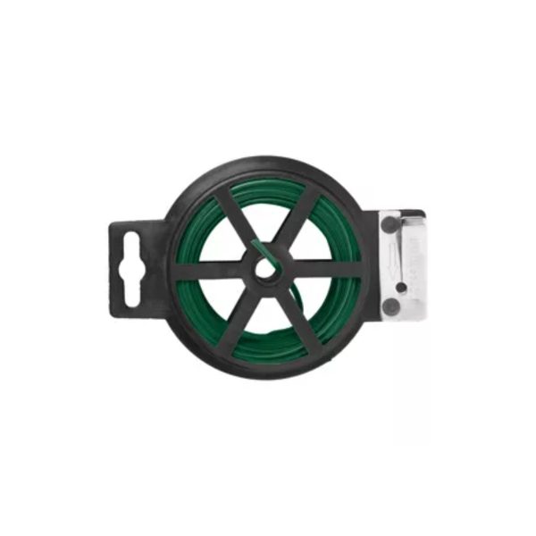 Parkside dispenser filo da giardino 40m con clip, bobina verde e taglierina integrata, confezione danneggiata