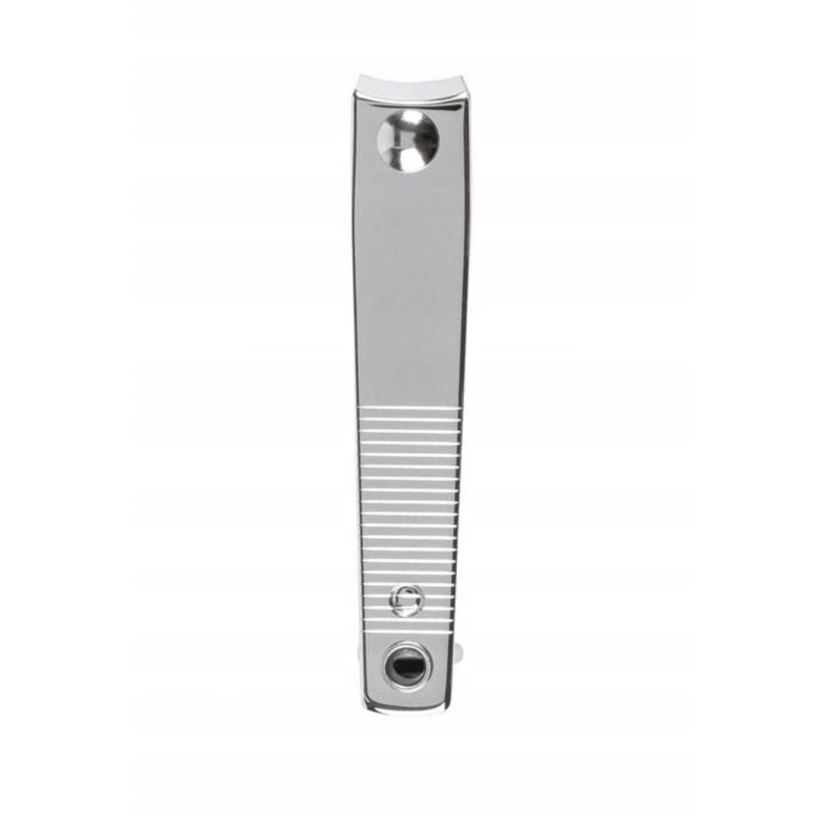 Tagliaunghie Cien Beauty grande in acciaio inox 7,9cm, vista frontale con lama dentellata per lima