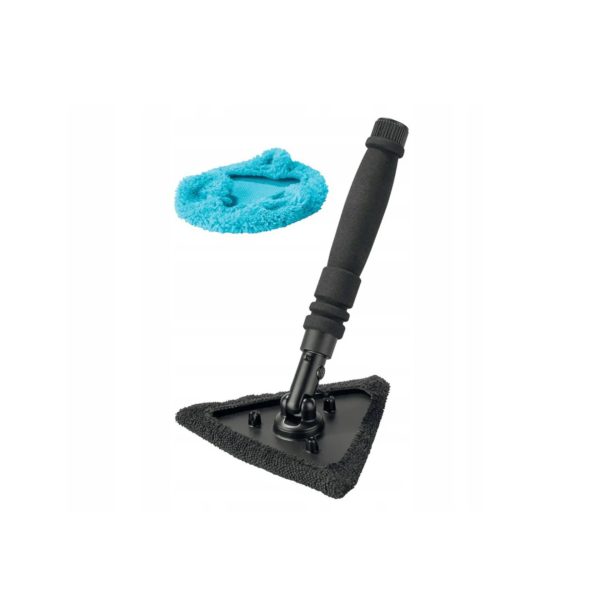 Ultimate Speed accessorio lavaggio parabrezza con manico snodabile e panno microfibra azzurro incluso