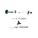Parkside PBK 4 B3 decespugliatore 4 in 1 ricondizionato con motore e accessori intercambiabili