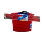 Vileda SuperMocio Torsion Power Set 10L, manici del mocio impacchettati con confezione plastica strappata