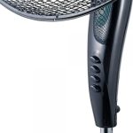 Ventilatore a piantana Ardes Easy AR5EA50PB, dettaglio pulsanti 3 velocità sullo stelo nero