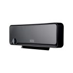 BLACK+DECKER BXWSH2000E termoconvettore ceramica 2000W nero, vista frontale con display digitale touch