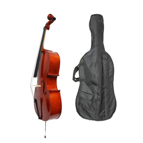 Violoncello Luthier Student 4/4 in abete e acero con archetto e custodia imbottita inclusa