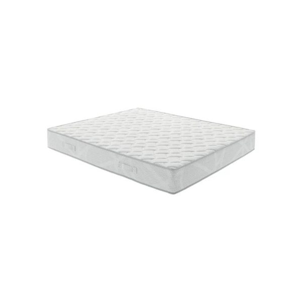 Materasso Living Design Spring 160x190x21cm con molle Bonnell, vista frontale e maniglie laterali