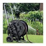Claber 8862 Carrello Avvolgitubo Genius 60 Nero 87263 - Dimensioni 400x400x490 cm - immagine 3