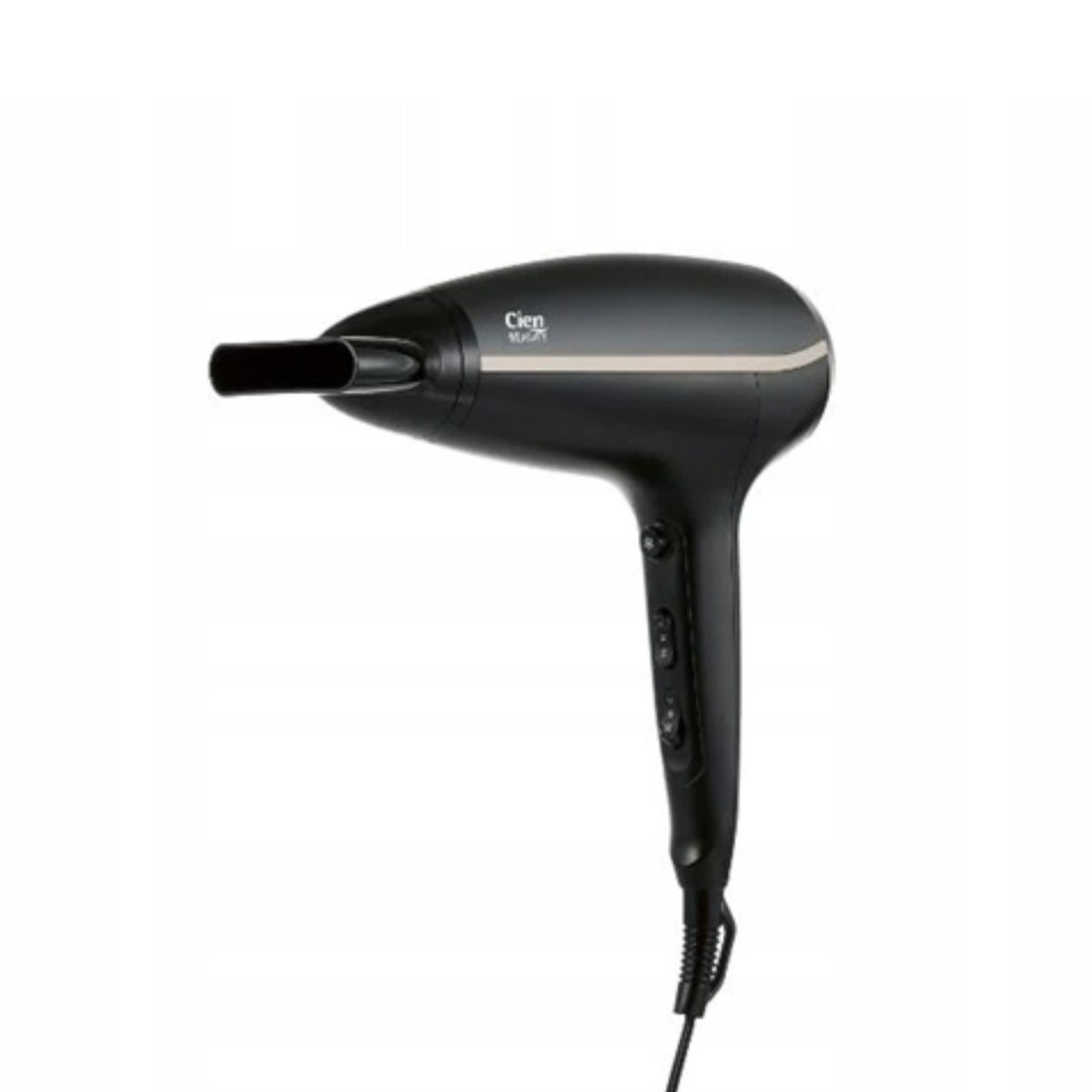 Cien Asciugacapelli Ioni CHDB 2200 2200W Potente 3 Livelli Colore NERO GRIGIO - immagine 3