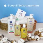 Chicco Olio Bagno Baby Moments Sensitive 200ml Cotone Pelli Sensibili - immagine 5
