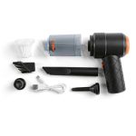 Cleanmaxx Aspirapolvere a Batteria 2 in 1 Aspirazione e Soffio Senza Fili Nero - immagine 5
