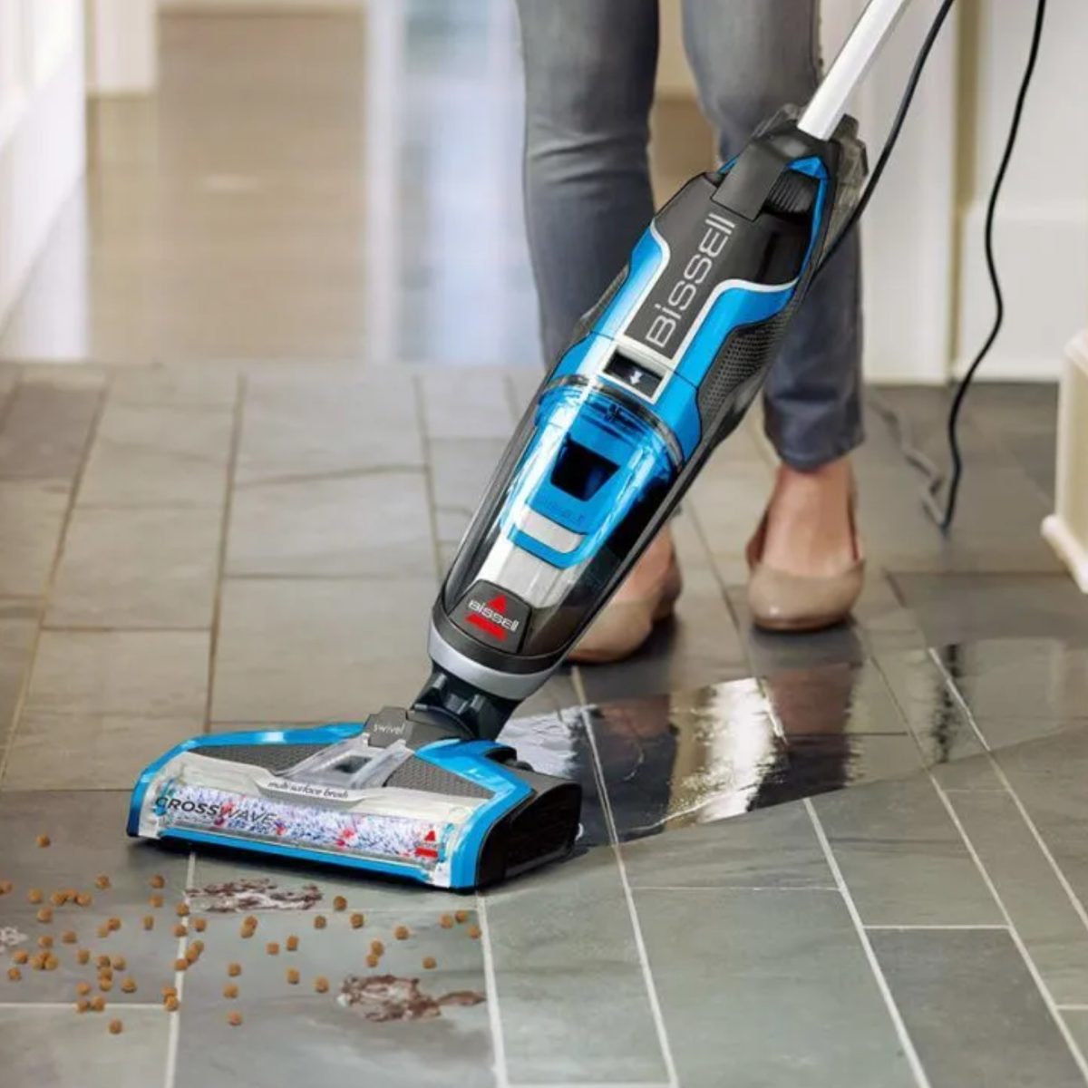 Bissell CrossWave 3-in-1 Lavapavimenti e Aspirapolvere Doppio Serbatoio 80dB - immagine 5