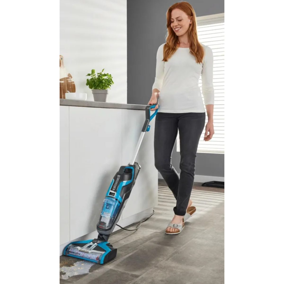 Bissell CrossWave 3-in-1 Lavapavimenti e Aspirapolvere Doppio Serbatoio 80dB - immagine 4