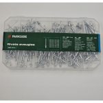 Parkside Set Rivetti a Strappo 320 Pezzi Assortiti in Alluminio con Scatola - immagine 2
