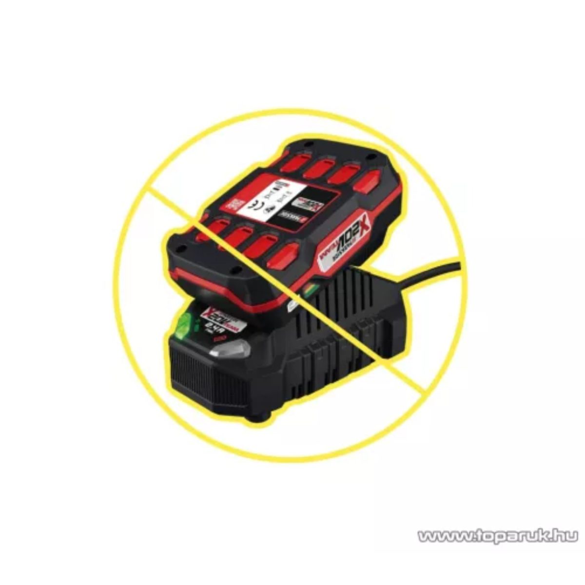 Batteria e caricabatterie non inclusi con il tagliasiepi Parkside PAHS 35 A1, venduto solo corpo