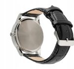 Auriol Orologio al Quarzo con Bracciale Coordinato Nero Impermeabile 5 Bar - immagine 3