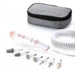 Silvercrest Set Manicure Pedicure Elettrico Ricaricabile 10 Accessori LED