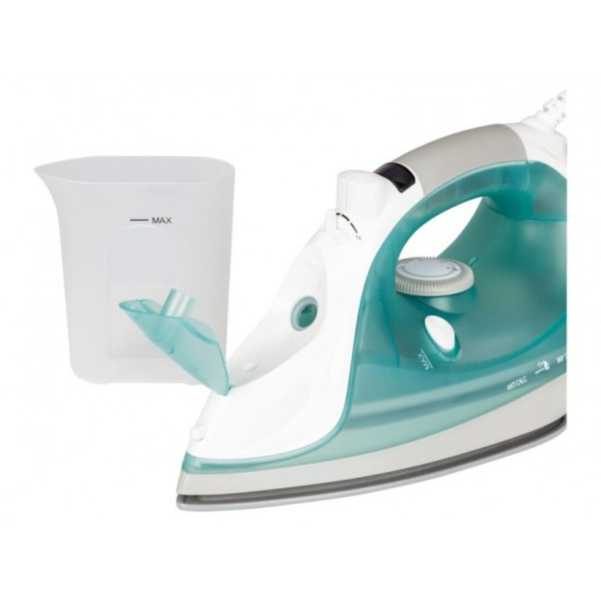 Silvercrest Ferro da Stiro a Vapore SDB 2400 F4 Piastra Inox 1750W 220ml - immagine 3