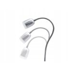 Livarno Home Lampada da tavolo LED 3000 K 41 cm Vintage snodabile nera - immagine 2