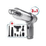 Aspirapolvere CLEANmaxx 3 in 1 con etichetta funzione e set completo di accessori in dotazione