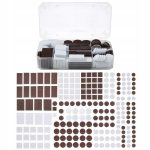 Parkside Set 275 Feltrini e Gommini Antiscivolo Autoadesivi Assortiti 3 Colori - immagine 3