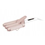 Cien Beauty CBWB 145 A1 Piastra Tripla Onde Larghe Ceramica Tormalina 155W